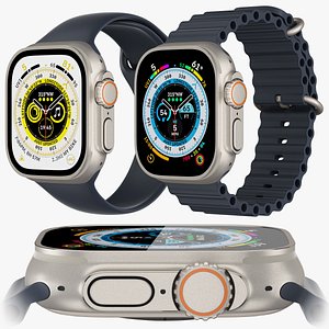 3D Apple Watch Ultra
