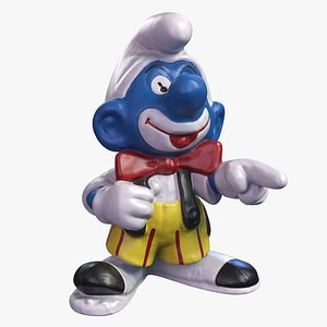 Smurf Clown 3D model