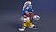 Palhaço Smurf