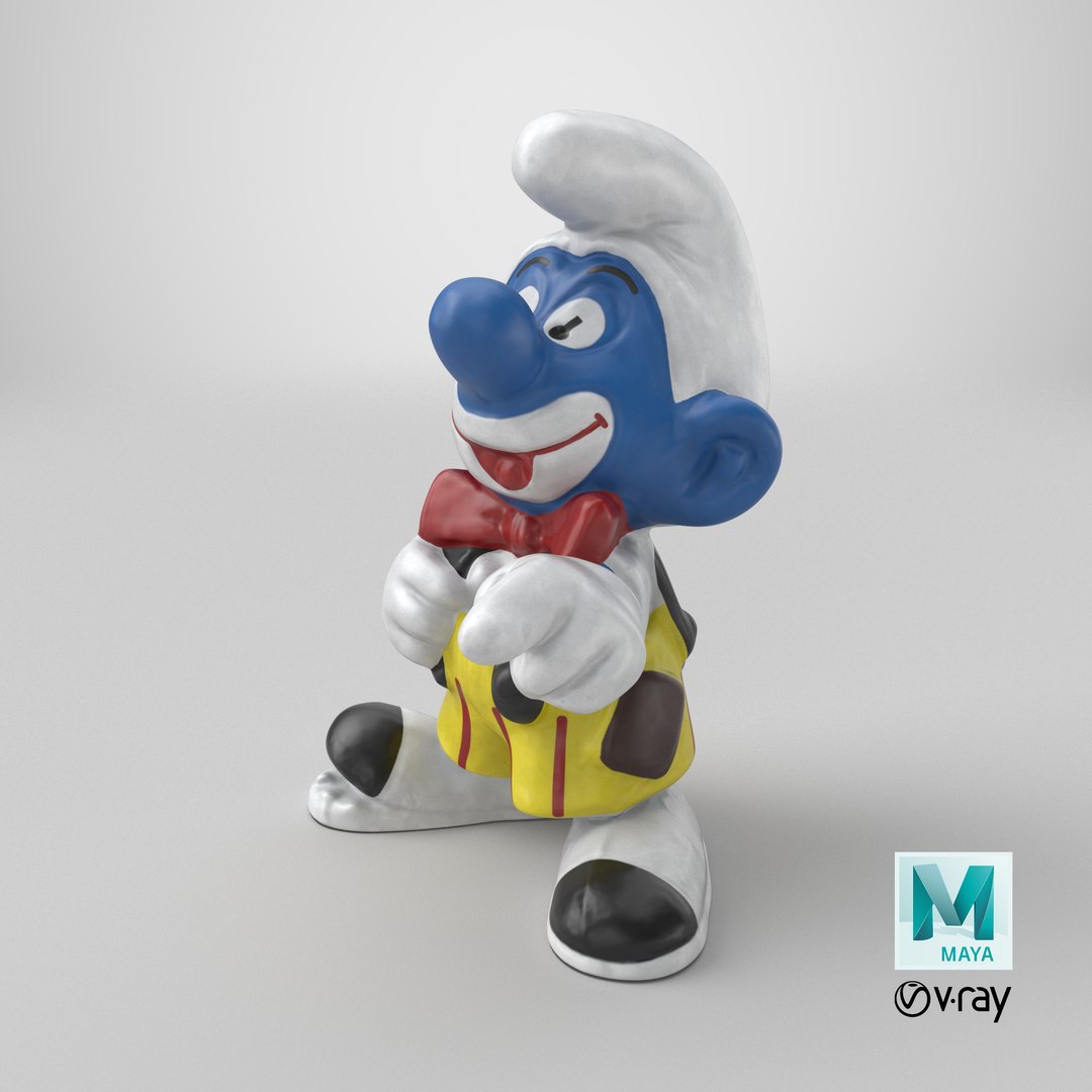 Smurf Clown 3D model https://p.turbosquid.com/ts-thumb/gr/loH1vI/xc/stemcell_maya_vray_render/png/1707461674/1920x1080/fit_q87/716ca92bd2b0316a21d35b917b27185d9267ed48/stemcell_maya_vray_render.jpg