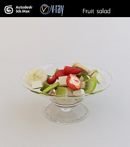 3d model fruit salad