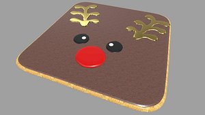 Reindeer Cookie Christmas model