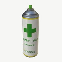 First Aid Spray Health PBR