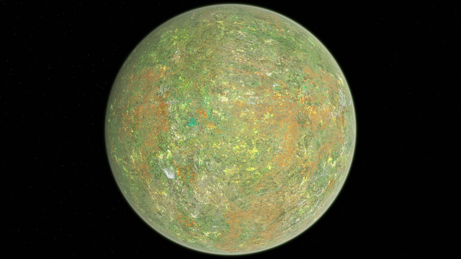 3D 8K Alien Radioactive Planet 2 - TurboSquid 1930973