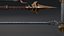 Semi Stylized Fantasy Weapon Pack 2 3D model