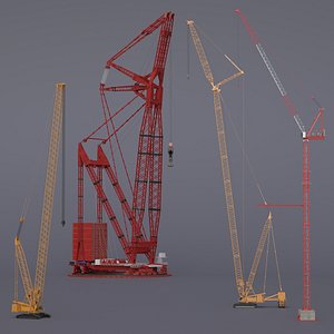 Cranes Rigged Collection 5