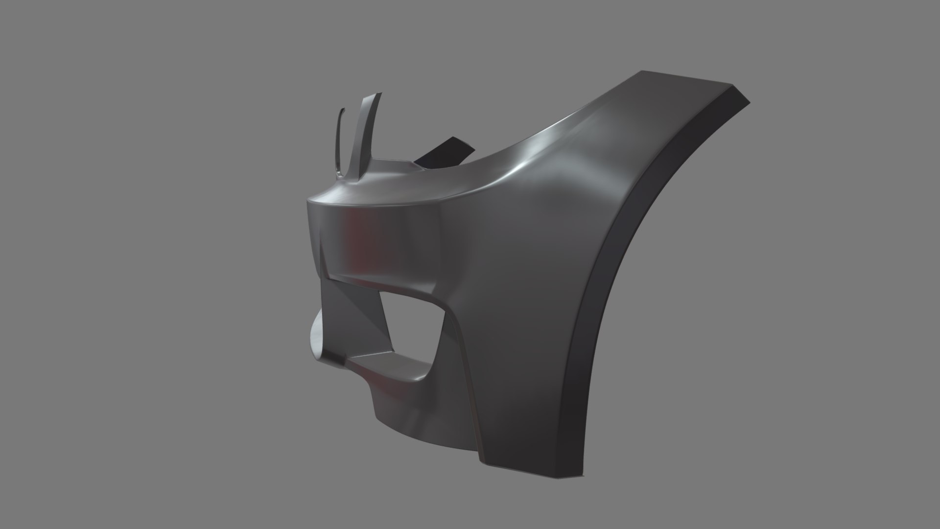 Front Bumper Car 3D Model TurboSquid 1976358