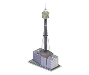 Sydney Tower Eye 3D model