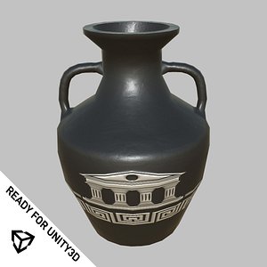 jar vase unity3d 3D