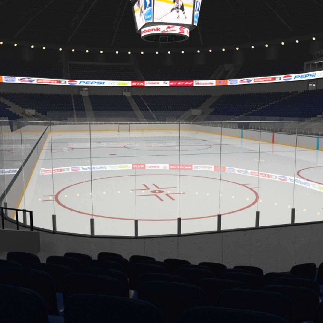 3D ice hockey arena model - TurboSquid 1181615
