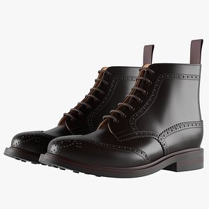 Brogue Boots 3 model