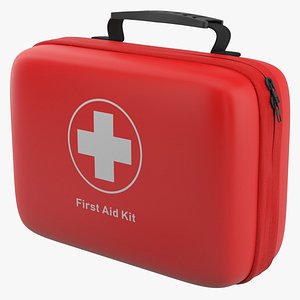 First Aid Kit Bag with Band Aid Collection 3D Model $59 - .3ds .c4d .fbx  .max .ma .obj - Free3D