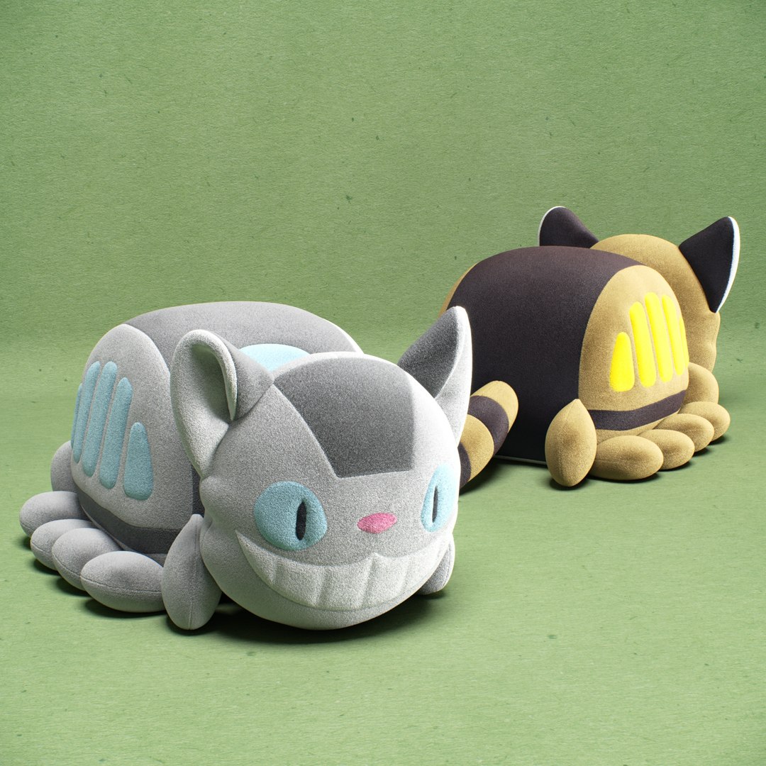 3D Kids Catbus Toy Model - TurboSquid 1752855