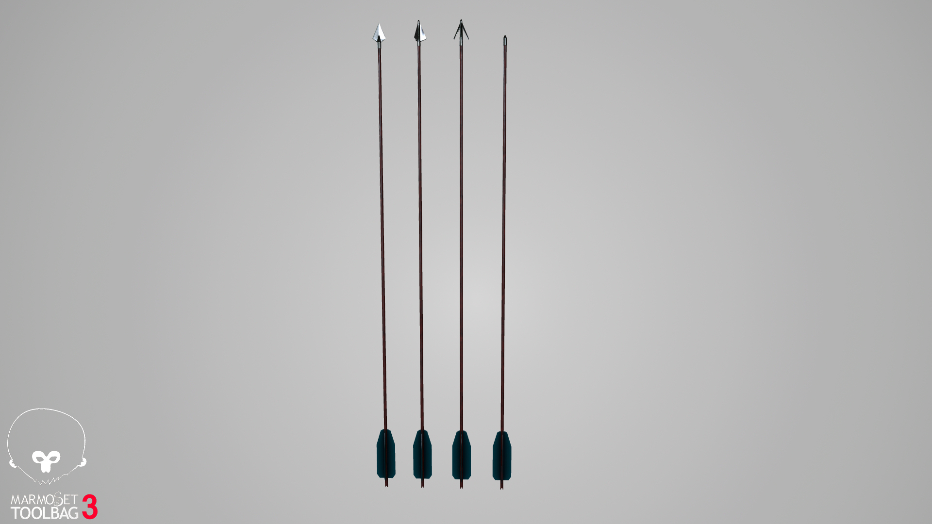 Arrows Quiver Model - Turbosquid 1276193