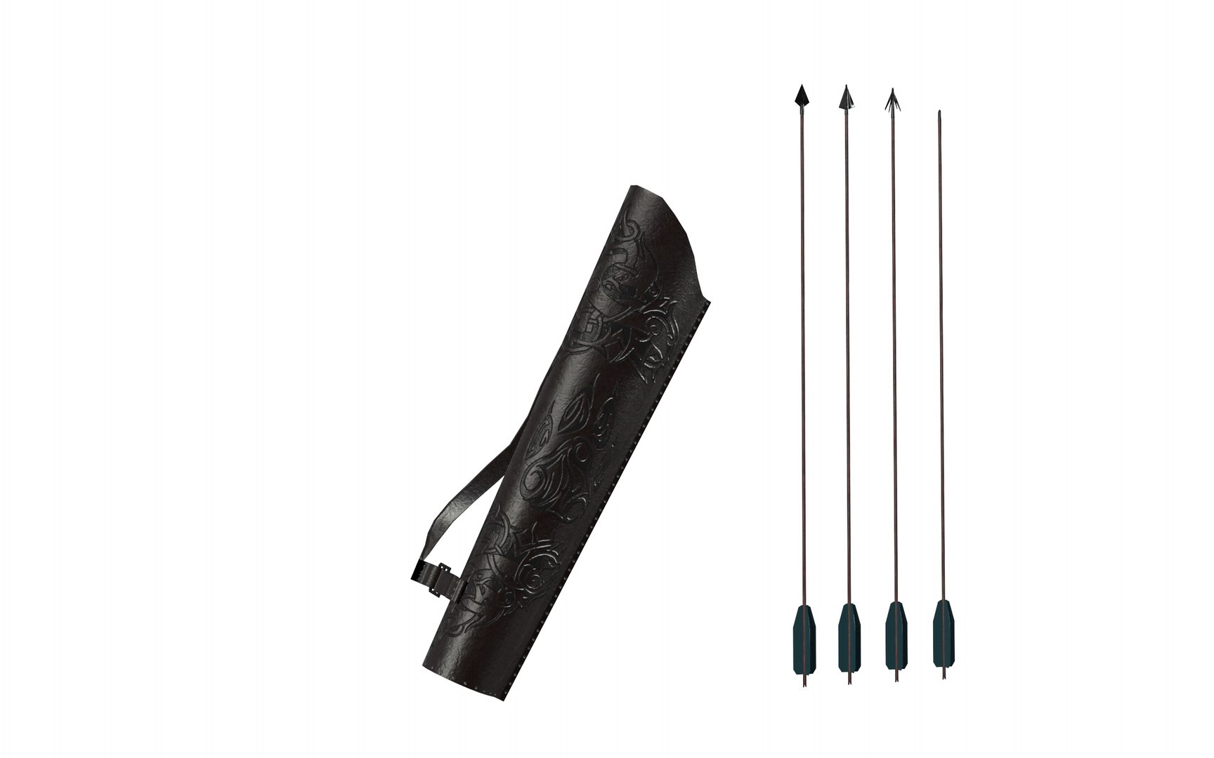 Arrows quiver model - TurboSquid 1276193