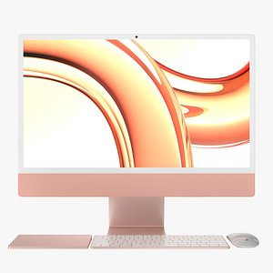 Apple iMac 2023 Orange