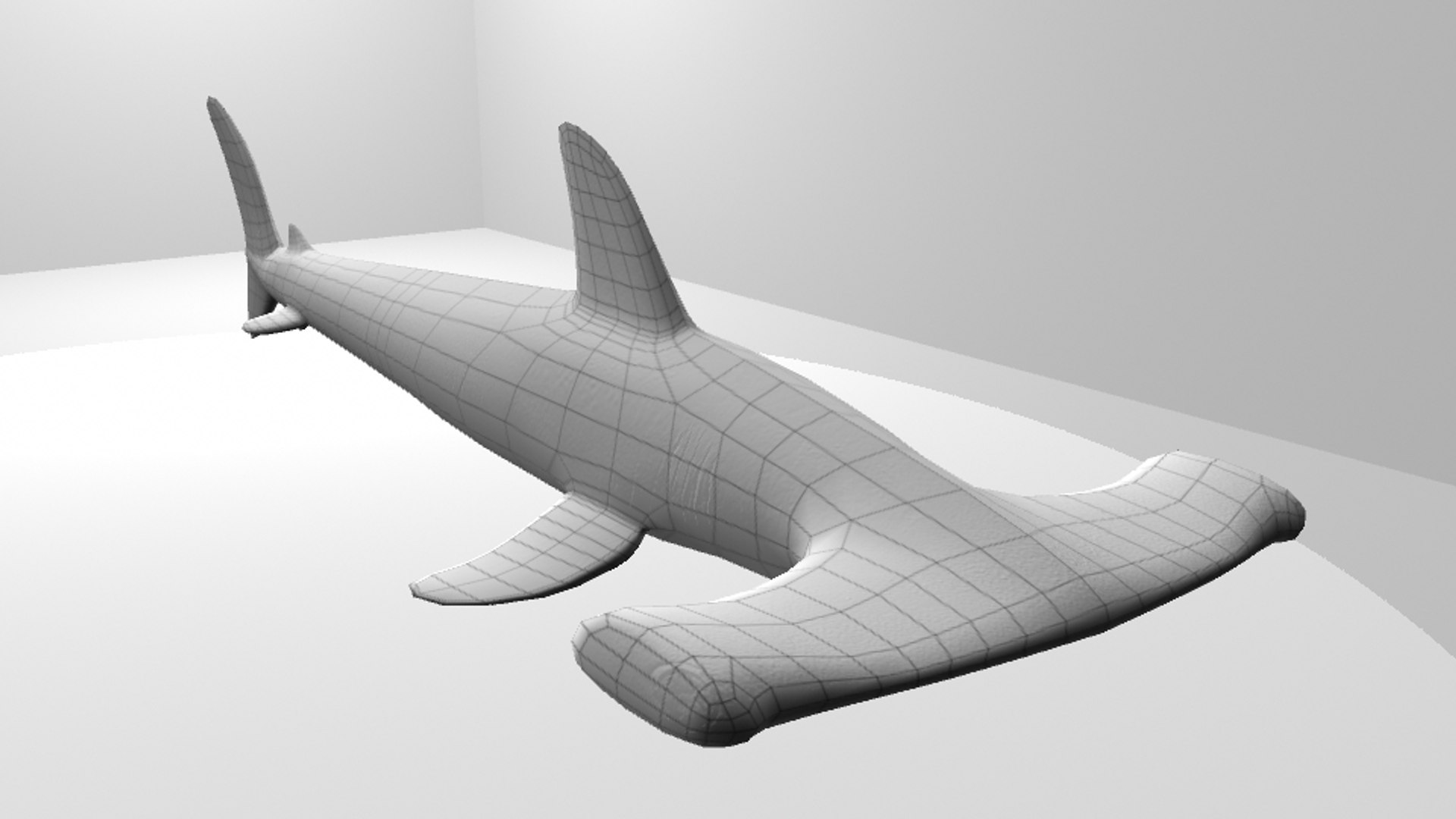free shark hammer 3d model