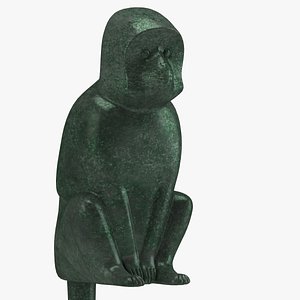 3D lalanne monkey sculpture