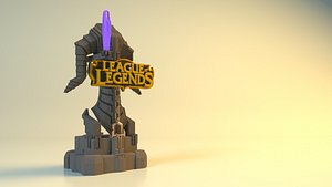 3d model league legends tower
