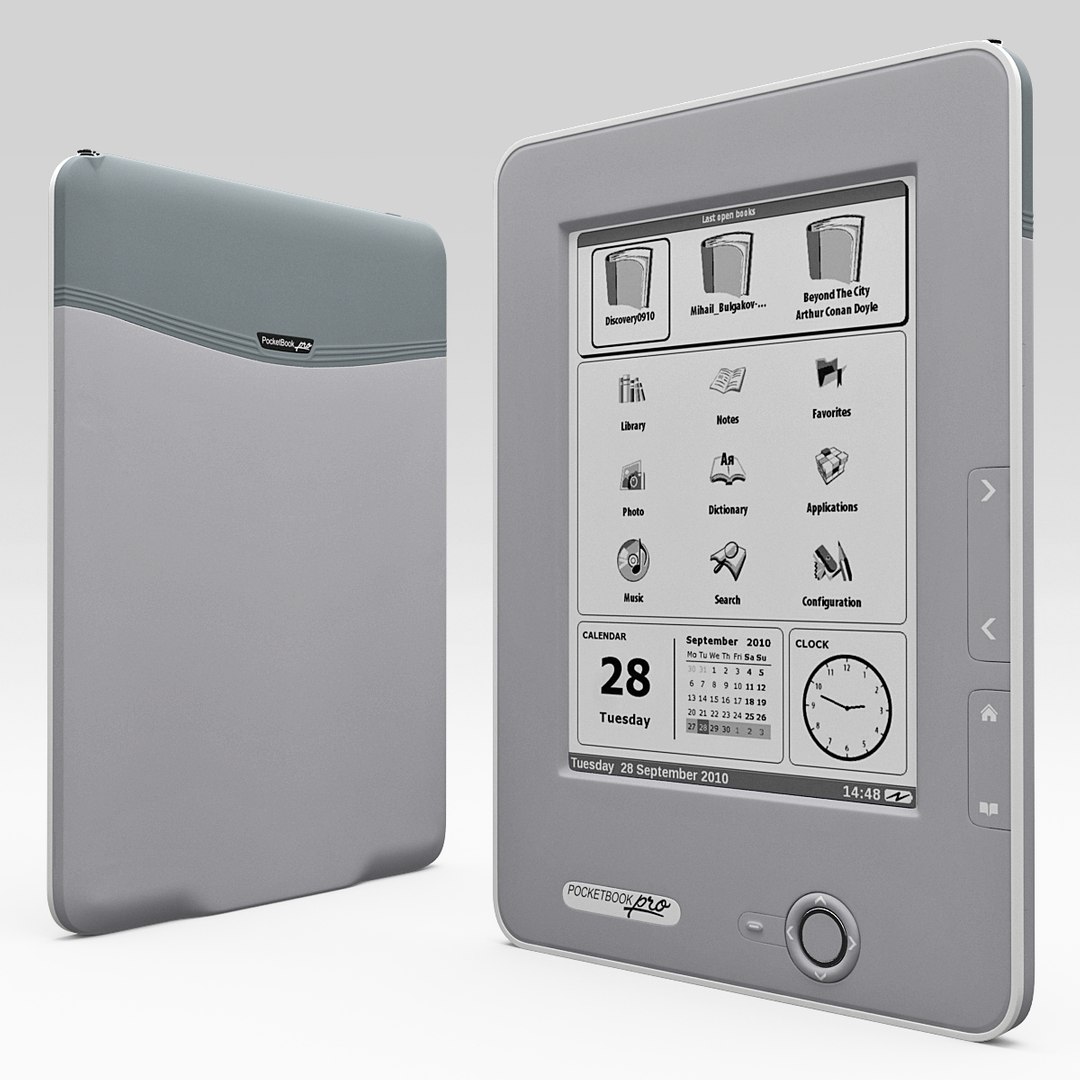 3d Pocketbook Pro 612 Model