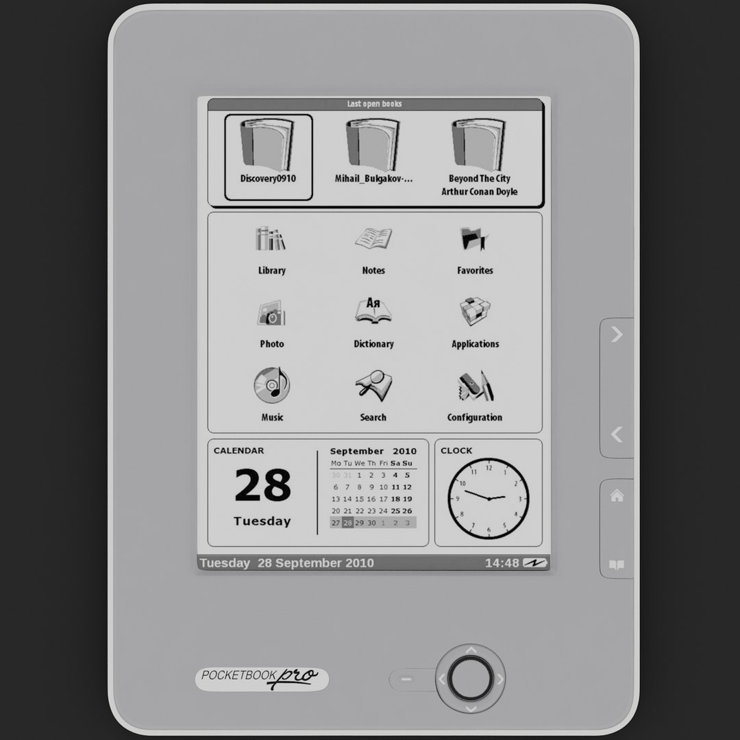 3d Pocketbook Pro 612 Model