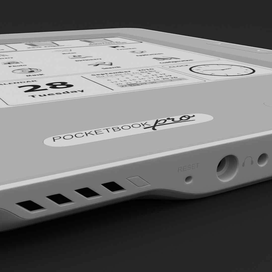 3d Pocketbook Pro 612 Model