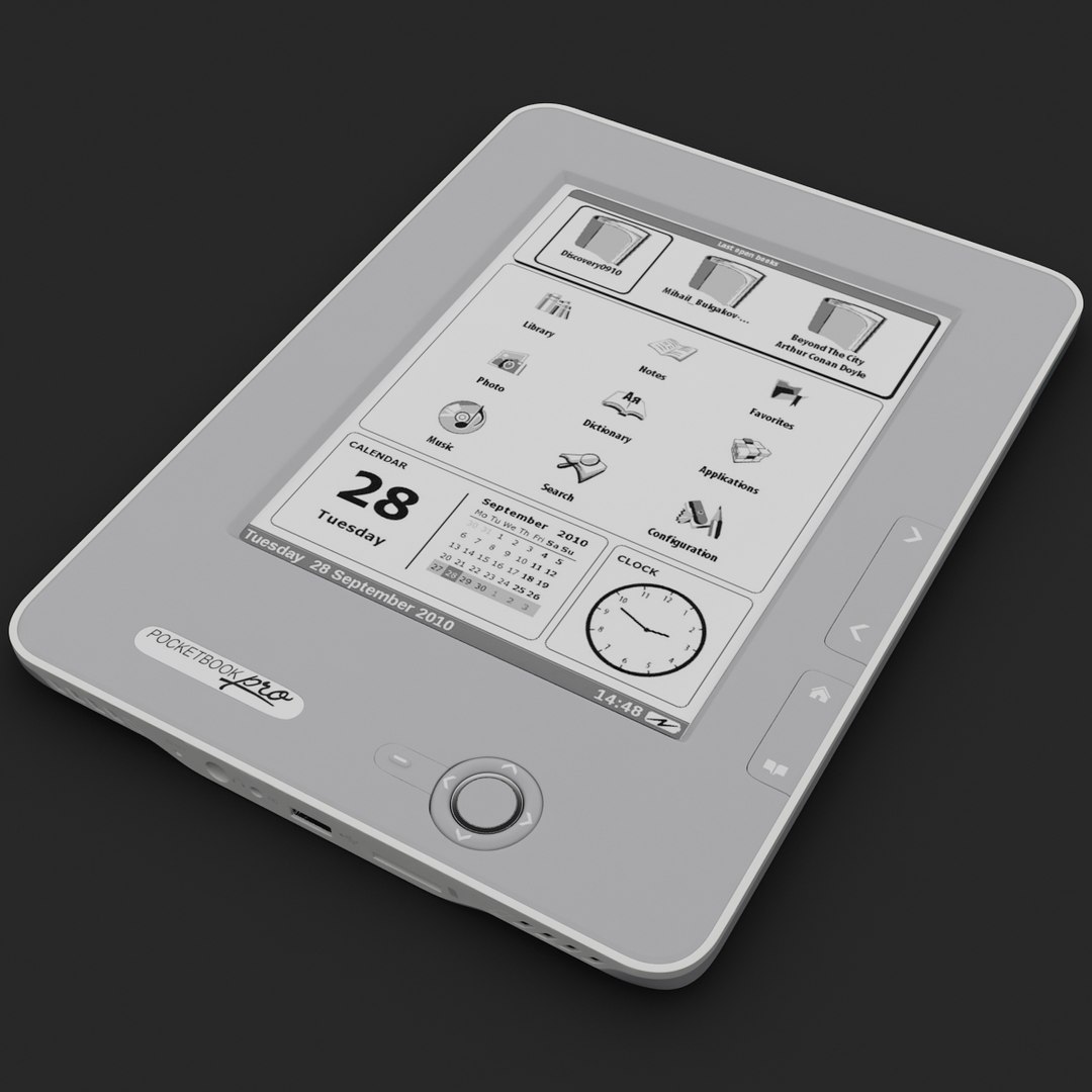 3d Pocketbook Pro 612 Model
