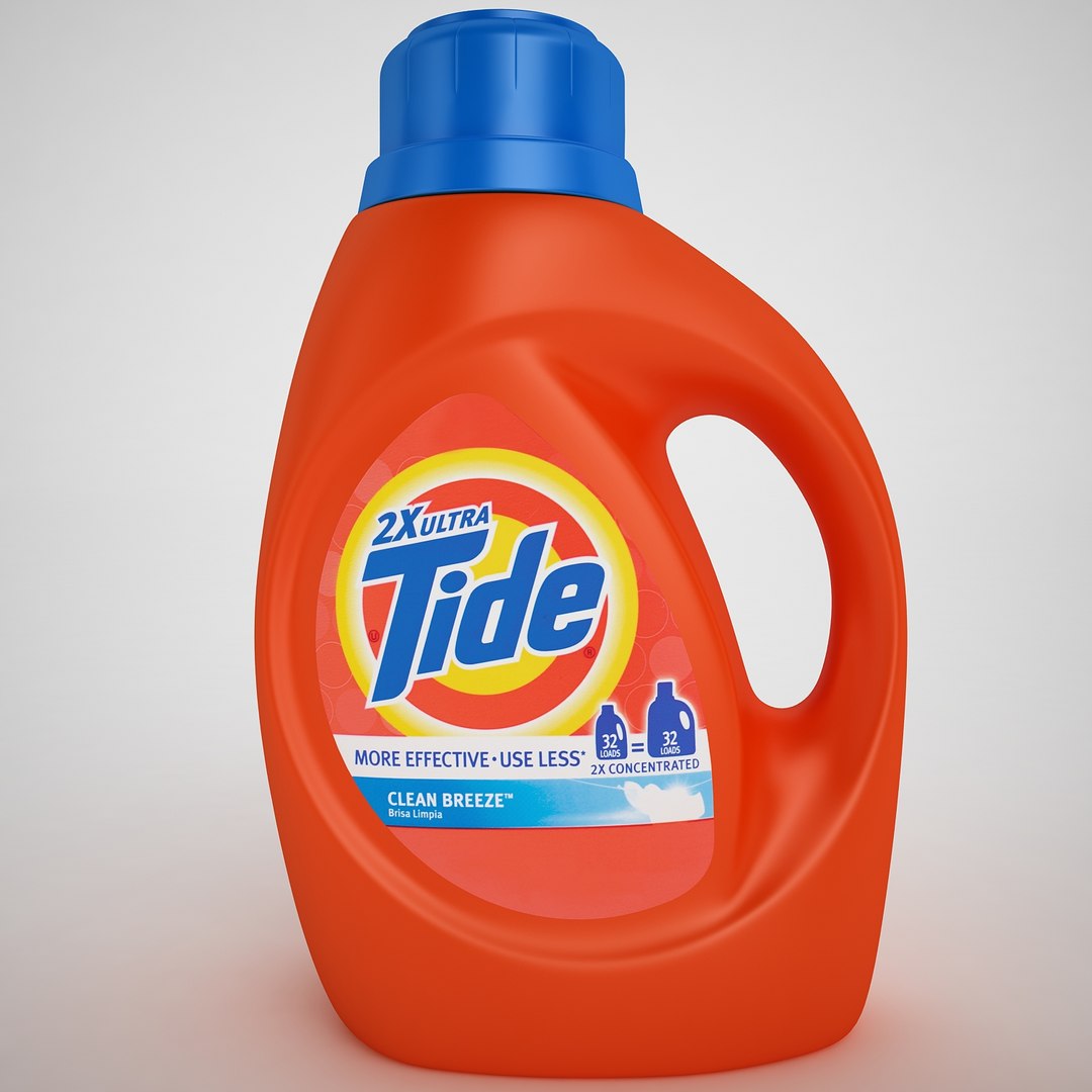 Tide Bottle 3d 3ds