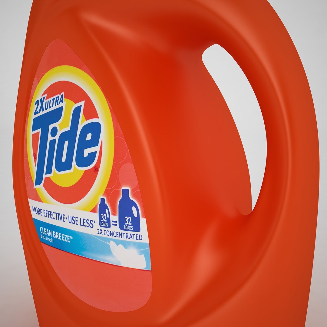 Tide Bottle 3d 3ds