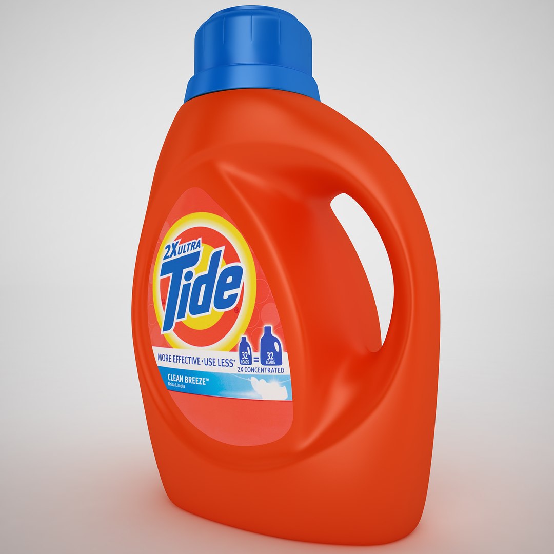 Tide Bottle 3d 3ds