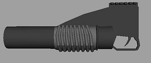 grenade launcher 3d model
