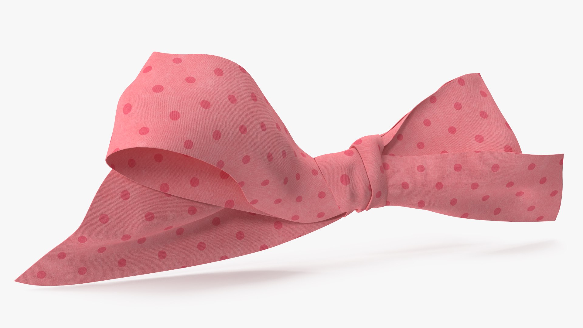 3D Model Pink Bow V 7 - TurboSquid 1654861
