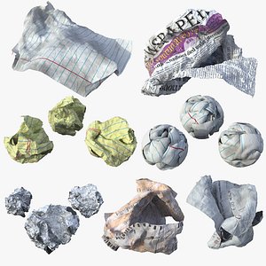Crumpled Papers PBR