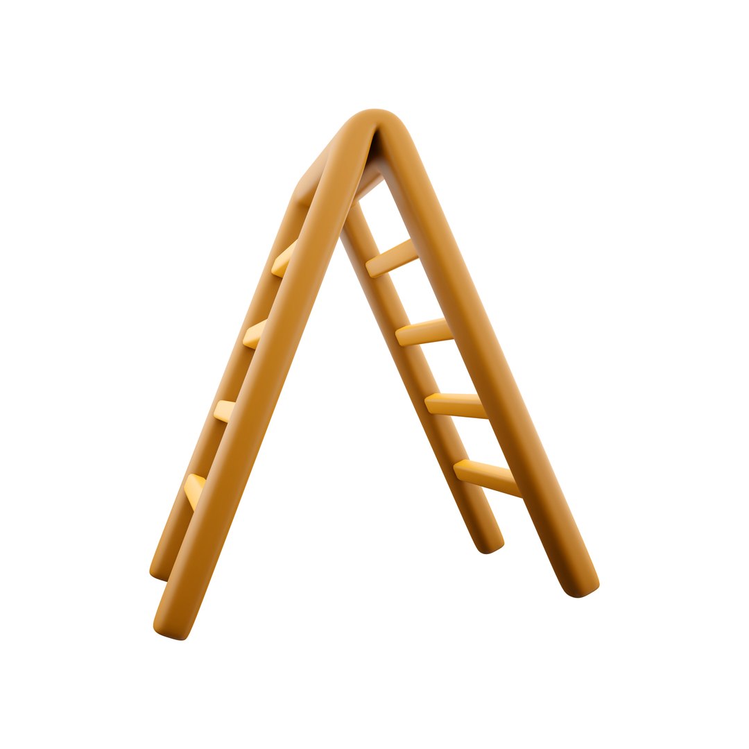 3d ladder icon 3D model - TurboSquid 2066361