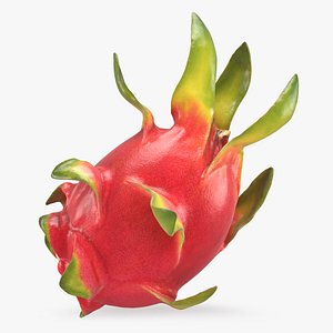 Whole Dragon Fruit 3D model