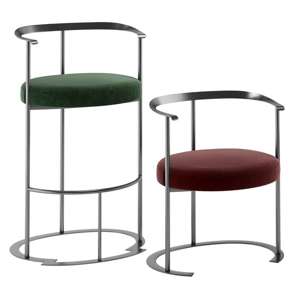modelo 3d Silla taburete Azucena Catilina 2017 - TurboSquid 2125463