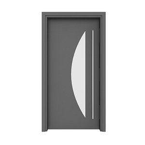 3D model metal door