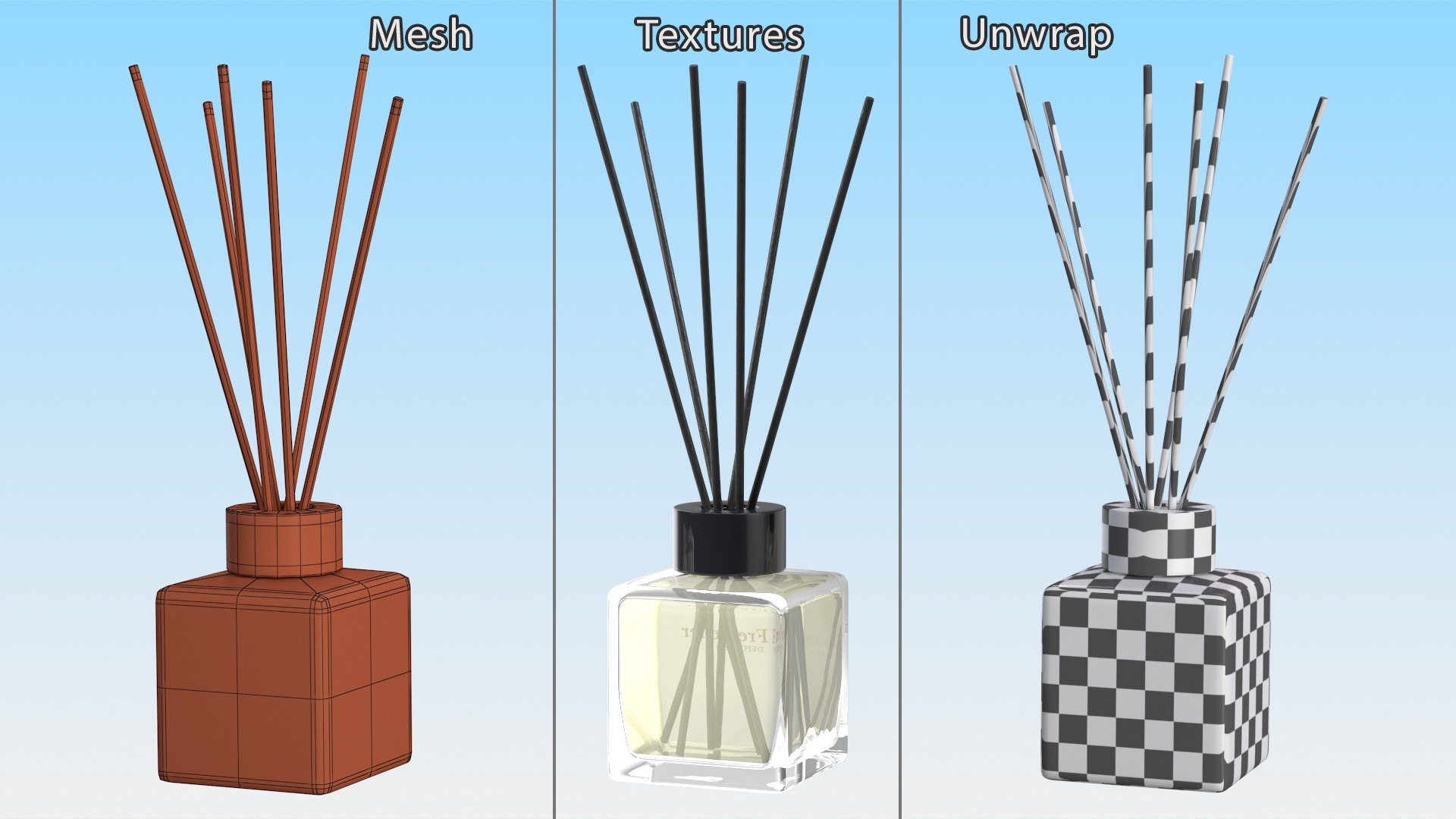 Stick Air Freshener Transparent 3D Model TurboSquid 1926607