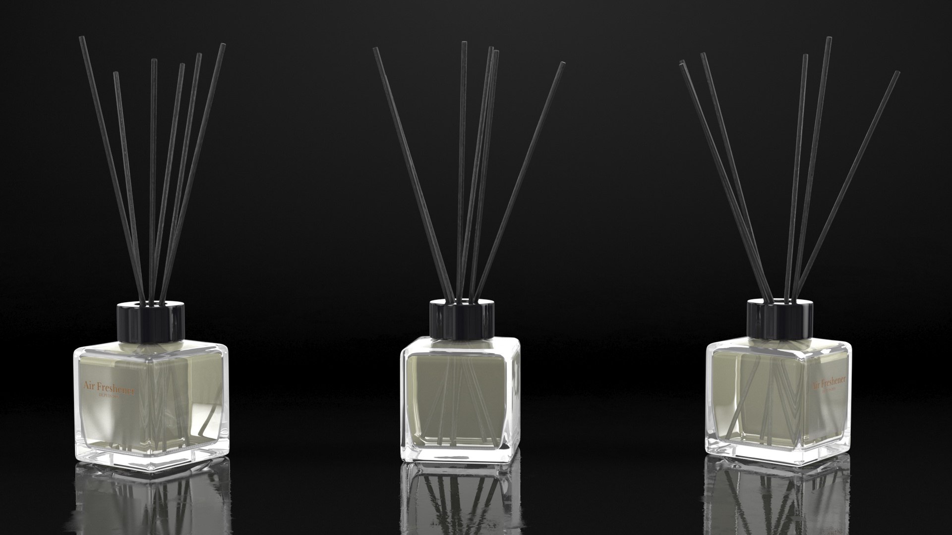 Stick Air Freshener Transparent 3D Model TurboSquid 1926607