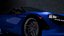McLarren 720s Blu