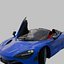 McLarren 720s Blu