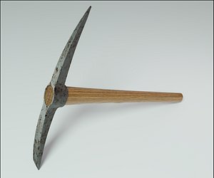 3D model pickaxe tools