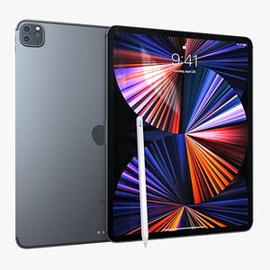 Apple iPad Pro 12-9 2021 Space Gray with Pencil