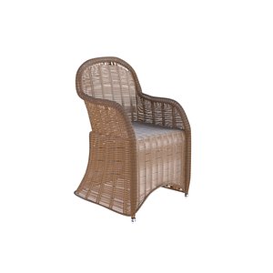 wicker chair 3D model