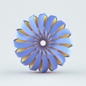 3D abstract torus model