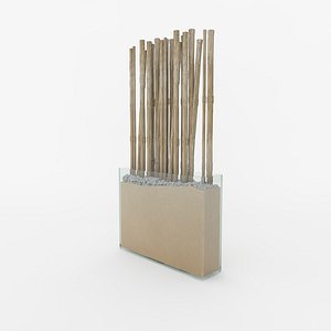 3d 3ds bamboo wall decor