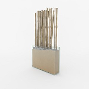 Bamboo decor wall
