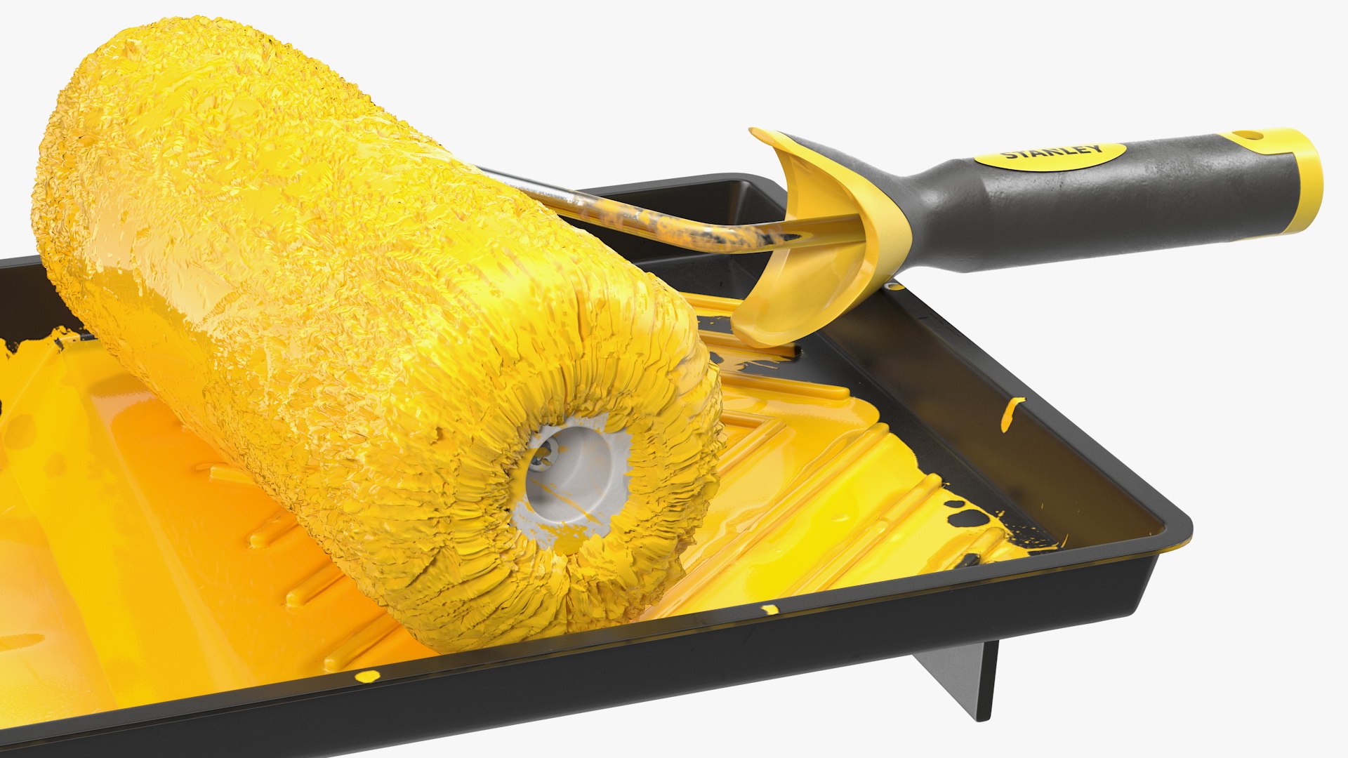 Stanley Paint Roller 3D Model