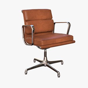 realistic eames soft pad 3d model