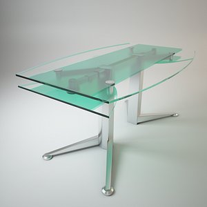 Folding glass table SPECTRUM